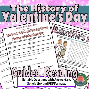 Preview of The History of Valentine's Day No Prep Lesson