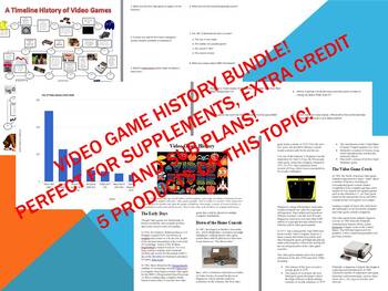 Preview of The History of Video Games Bundle