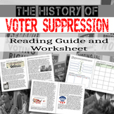 The History of Voter Suppression Worksheet