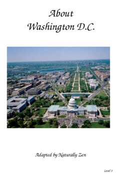 Preview of The History of Washington D.C. (adapted book) PPT