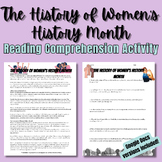 The History of Women's History Month Reading Comprehension