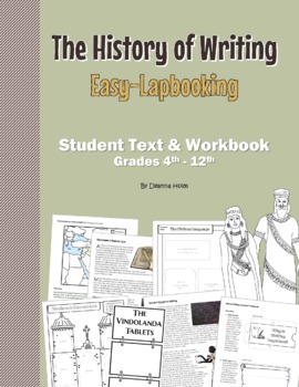 Preview of The History of Writing Easy-Lapbooking