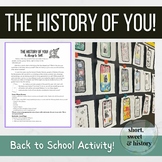 The History of YOU! -- Back to School Activity