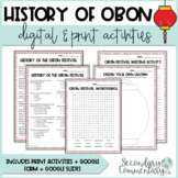 The History of the Obon Festival Activities Digital and Pr