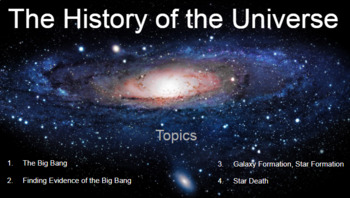 Preview of The History of the Universe - Astronomy Mini-Unit