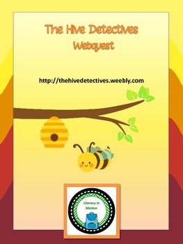 Preview of The Hive Detectives Webquest (Bonus Novel Quiz!)