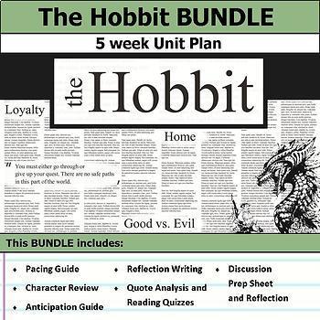 Preview of The Hobbit Unit