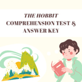 The Hobbit Comprehension Test with Answer Key