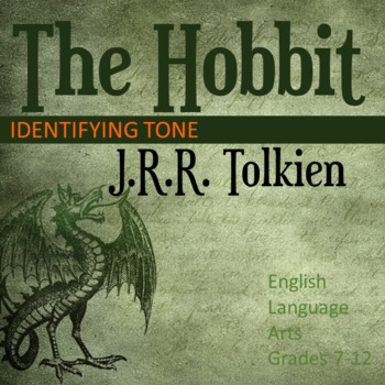 Preview of The Hobbit Identifying Tone