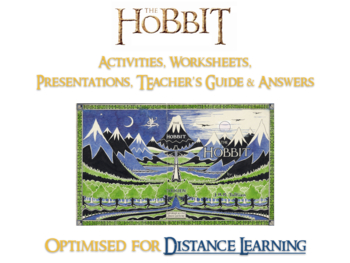 Preview of The Hobbit (J. R. R. Tolkien) - COMPLETE NO PREP ACTIVITIES, ANSWERS + DL-BUNDLE