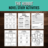 The Hobbit Novel Study Bundle | J. R. R. Tolkien Book Printables 
