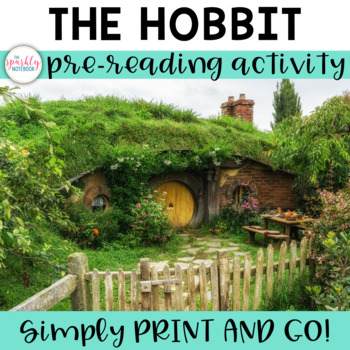 Preview of The Hobbit Pre-Reading Activity - Common Core Aligned