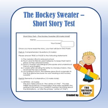 Hockey Sweater, Teachers' Zone