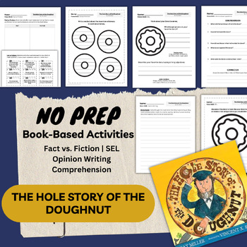 Preview of The Hole Story of the Doughnut | Donut Literacy Activities