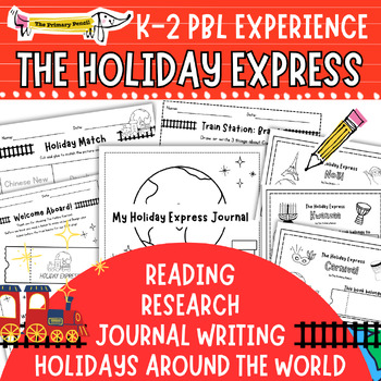 Preview of The Holiday Express PBL Experience | Research Winter Holidays Around The World!