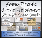 The Holocaust & Anne Frank Bundle | 5th Grade & 6th Grade