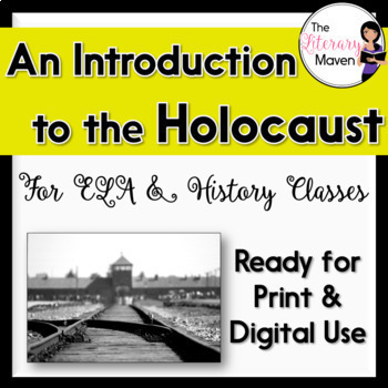 Preview of The Holocaust Introductory Presentation & Notes - Print & Digital