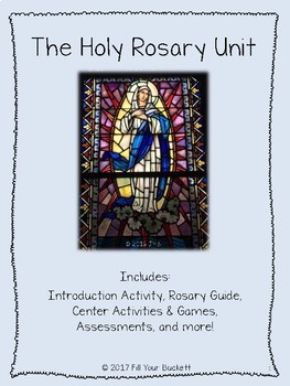 Preview of The Holy Rosary Unit