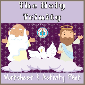 Preview of The Holy Trinity Worksheet & Activity Pack