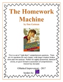 The Homework Machine Comprehension Questions