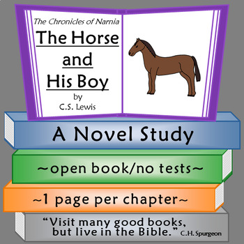 Preview of The Horse and His Boy Novel Study