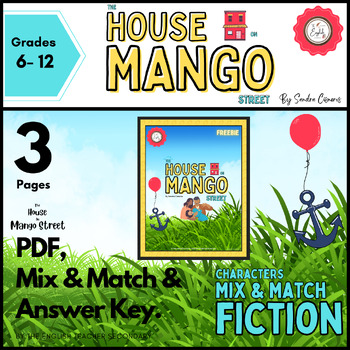 Preview of The House on Mango Street Characters Mix & Match Ch. 1 - 4