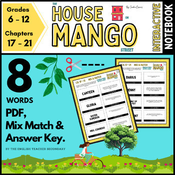 Preview of The House on Mango Street Mix & Match Ch. 17 - 21