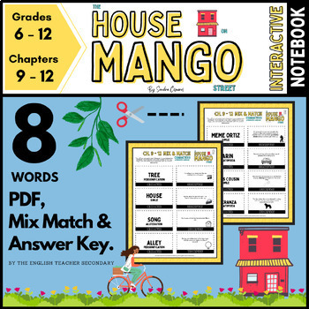 Preview of The House on Mango Street Mix & Match Ch. 9 - 12