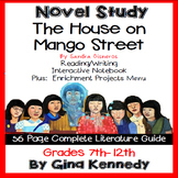 The House on Mango Street Novel Study and Project Menu; Plus Digital Option