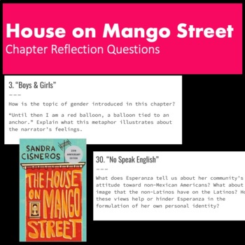 House On Mango Street Reflection