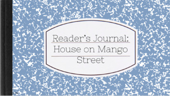 Preview of The House on Mango Street Student Journal