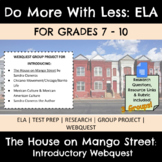 The House on Mango Street | Webquest | Group Project | Res