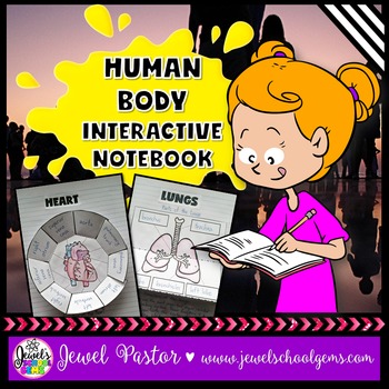 Preview of The Human Body Activities | Parts of the Body Interactive Notebook