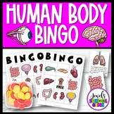 The Human Body Activities | Parts of the Body Science Bingo Game