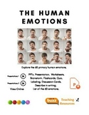 The Human Emotions. PPTx. Adjectives. Vocabulary. Feelings