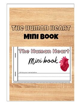 Preview of The Human Heart Mini Book