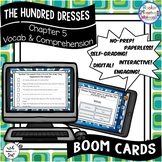 The Hundred Dresses-Chapter 5 Vocabulary & Comprehension D
