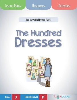 Preview of The Hundred Dresses Lesson Plan  (Book Club Format - Characters) (CCSS)