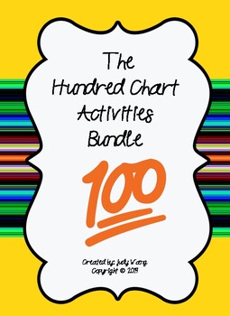 Preview of The Hundreds Chart Activities