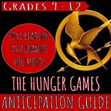 The Hunger Games: Anticipation Guide and Pre Reading Questions