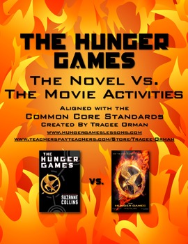 Preview of The Hunger Games Book vs. Movie Activities