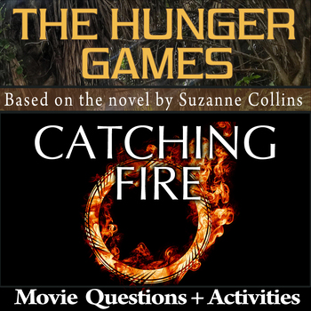 Preview of The Hunger Games Catching Fire Movie Guide + Activities - Answer Key Inc.