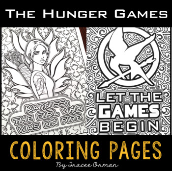 The Hunger Games Coloring Pages Book by Tracee Orman | TpT