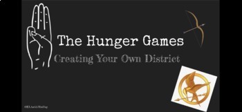 Preview of The Hunger Games- Creating Your Own District