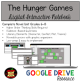 The Hunger Games Digital Interactive Notebook Distance Learning