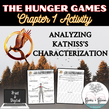 Preview of The Hunger Games Engaging No-Prep Chapter 1 Characterization Activity