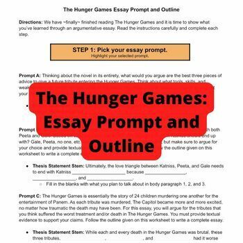 analytical essay on the hunger games