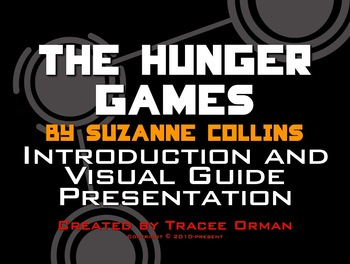 Preview of The Hunger Games Introduction & Visual Guide Presentation