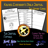 The Hunger Games: Katniss's Daily Journal Activity