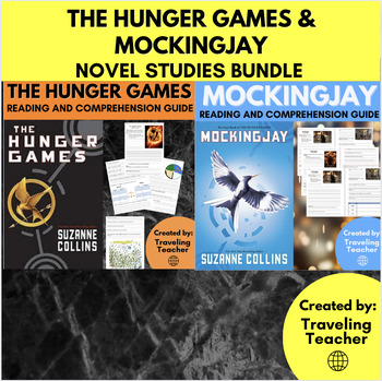 Preview of The Hunger Games & Mockingjay Novel Studies: Reading Comprehension Guide